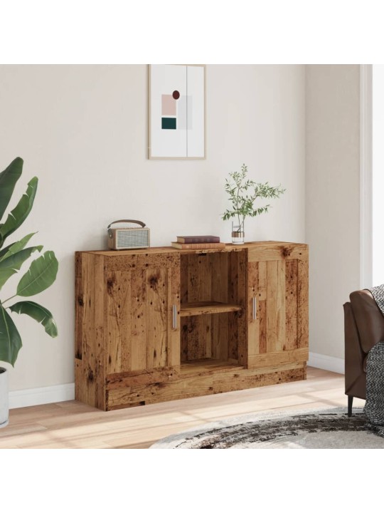 Příborník old wood 120 x 30,5 x 70 cm kompozitní dřevo