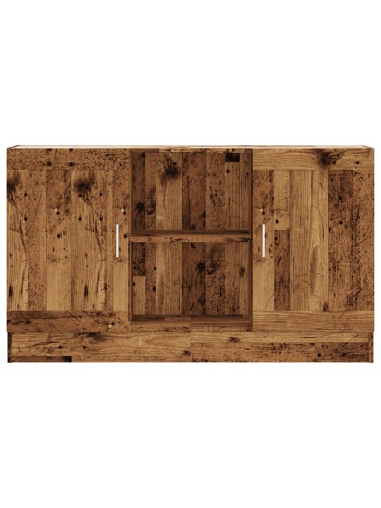 Příborník old wood 120 x 30,5 x 70 cm kompozitní dřevo