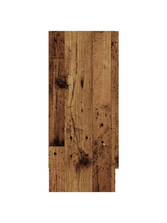 Příborník old wood 120 x 30,5 x 70 cm kompozitní dřevo