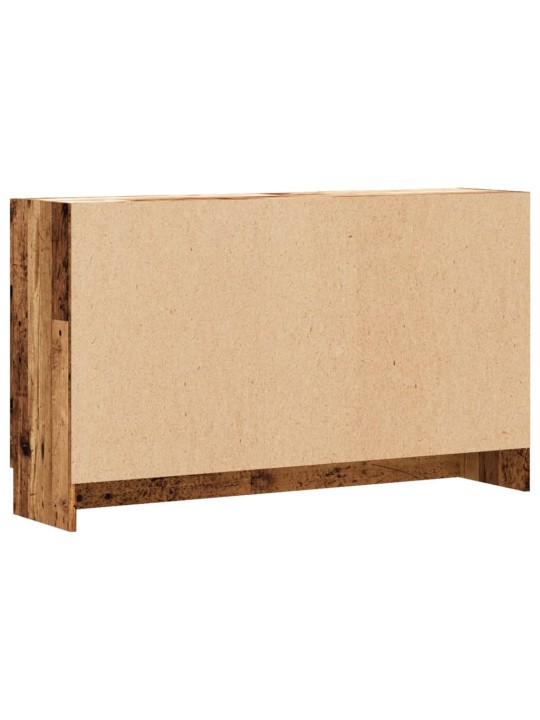 Příborník old wood 120 x 30,5 x 70 cm kompozitní dřevo