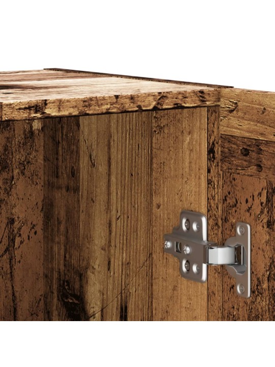 Příborník old wood 120 x 30,5 x 70 cm kompozitní dřevo