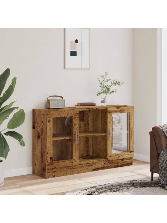Příborník old wood 120 x 30,5 x 70 cm kompozitní dřevo