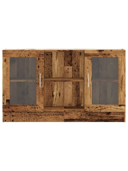 Příborník old wood 120 x 30,5 x 70 cm kompozitní dřevo