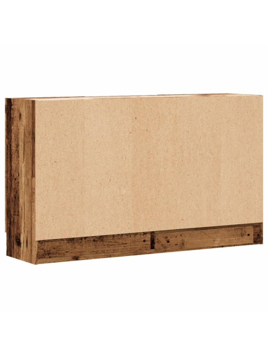 Příborník old wood 120 x 30,5 x 70 cm kompozitní dřevo