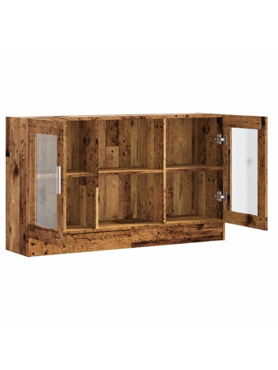 Příborník old wood 120 x 30,5 x 70 cm kompozitní dřevo