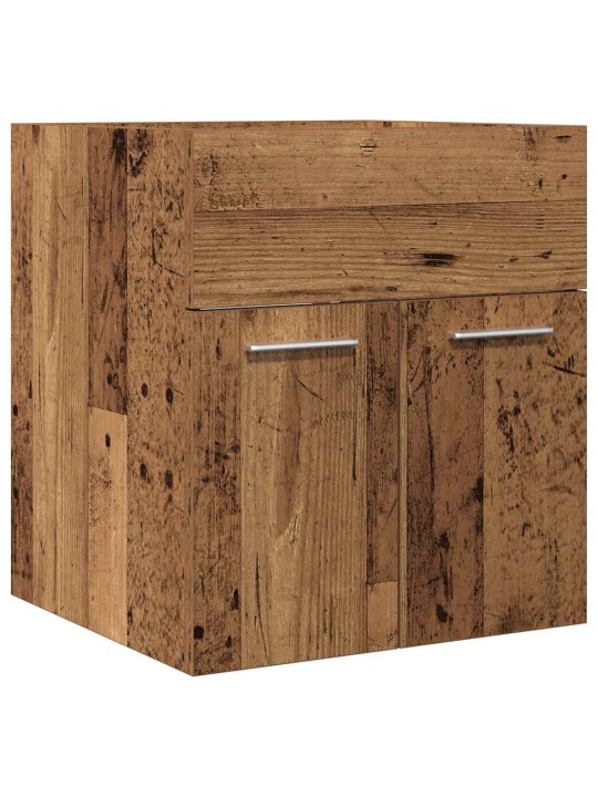 Koupelnová skříňka pod umyvadlo old wood 41x38,5x46 cm kompozit