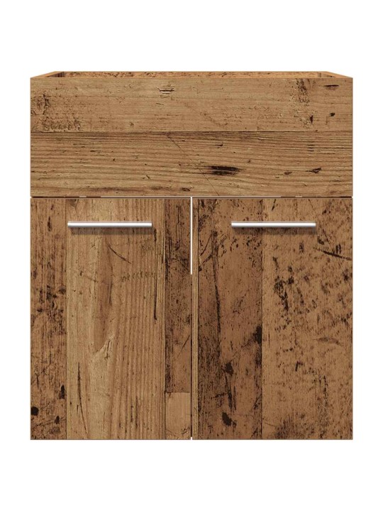 Koupelnová skříňka pod umyvadlo old wood 41x38,5x46 cm kompozit