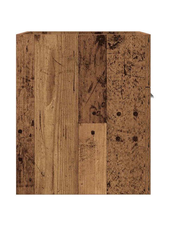 Koupelnová skříňka pod umyvadlo old wood 41x38,5x46 cm kompozit