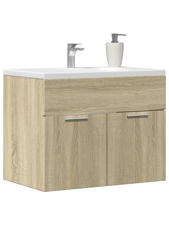 Skříňka pod umyvadlo dub sonoma 60 x 38,5 x 46 cm dřevotříska
