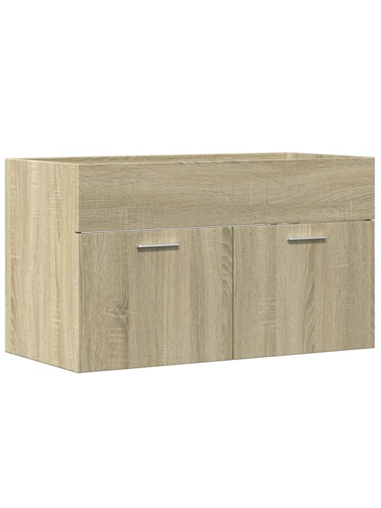 Skříňka pod umyvadlo dub sonoma 80 x 38,5 x 46 cm dřevotříska