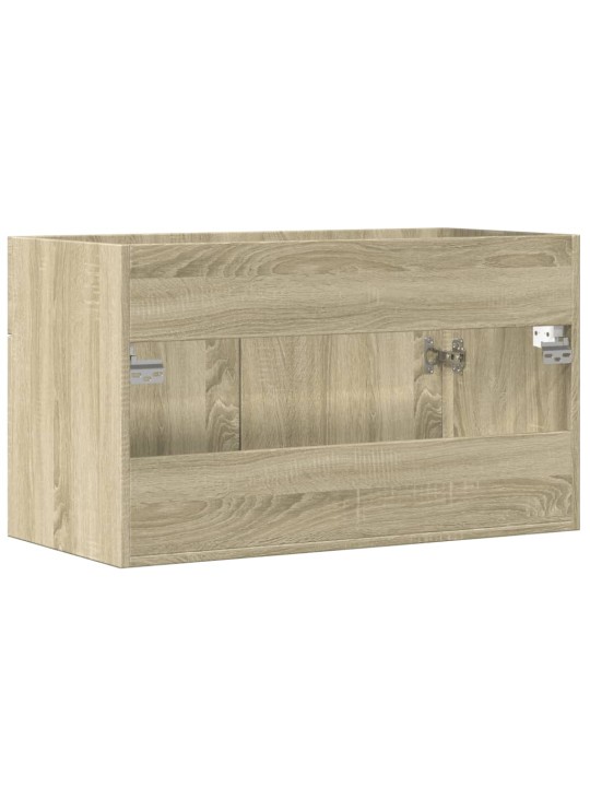 Skříňka pod umyvadlo dub sonoma 80 x 38,5 x 46 cm dřevotříska