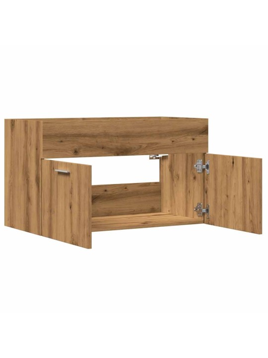 Koupelnová skříňka pod umyvadlo dub artisan 80 x 38,5 x 46 cm