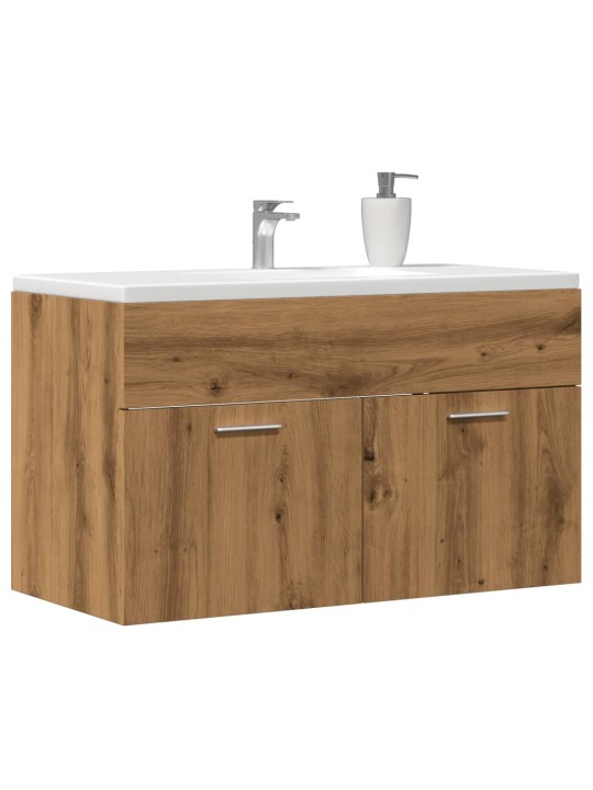 Koupelnová skříňka pod umyvadlo dub artisan 80 x 38,5 x 46 cm