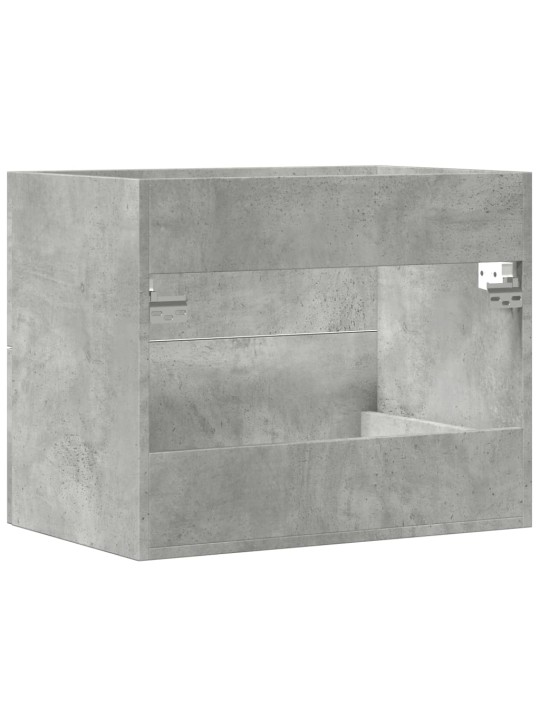 Skříňka pod umyvadlo betonově šedá 60x38,5x48 cm dřevotříska