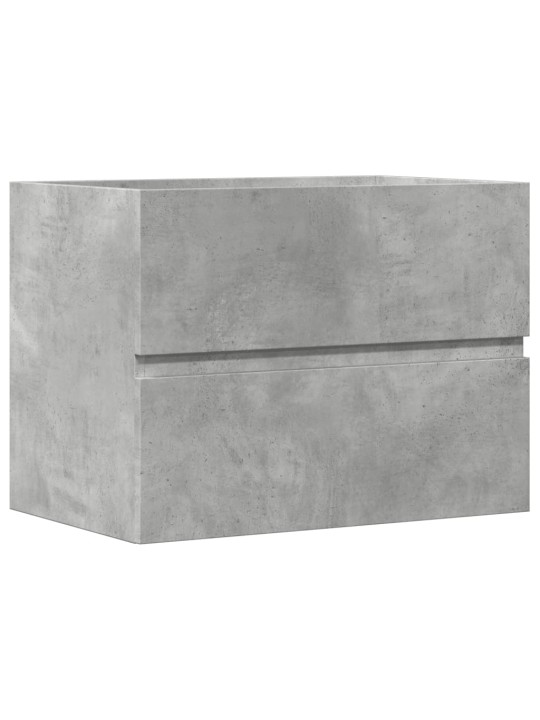 Koupelnová skříňka betonově šedá 60x38,5x45 cm kompozitní dřevo