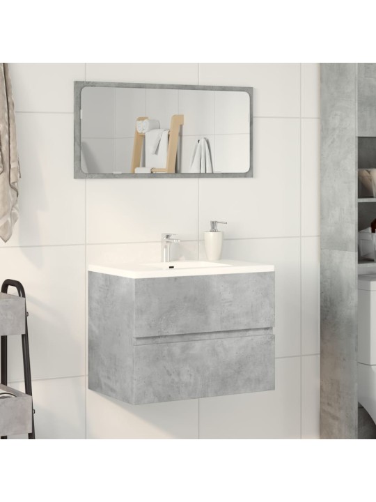 Koupelnová skříňka betonově šedá 60x38,5x45 cm kompozitní dřevo