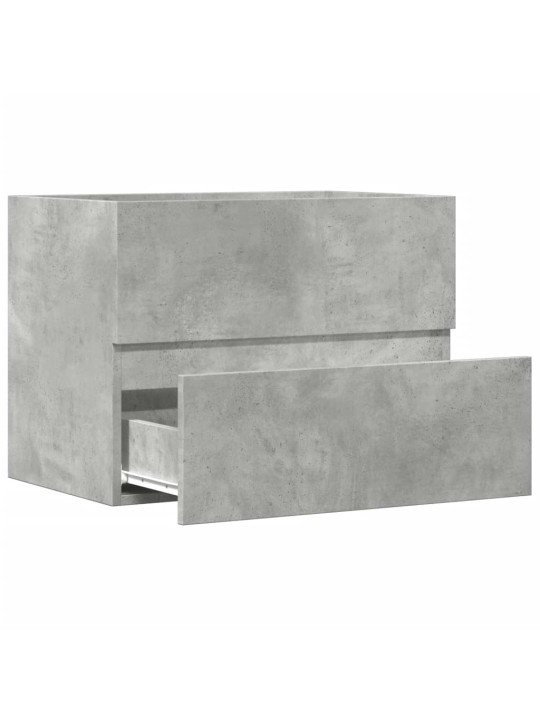 Koupelnová skříňka betonově šedá 60x38,5x45 cm kompozitní dřevo