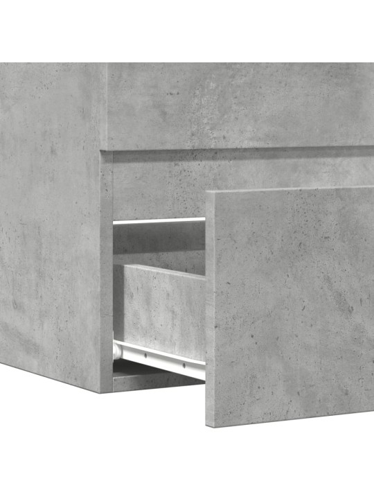 Koupelnová skříňka betonově šedá 60x38,5x45 cm kompozitní dřevo