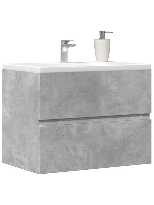 Koupelnová skříňka betonově šedá 60x38,5x45 cm kompozitní dřevo