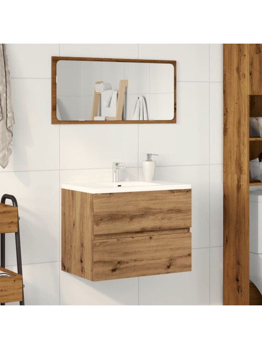 Koupelnová skříňka dub artisan 60x38,5x45 cm kompozitní dřevo