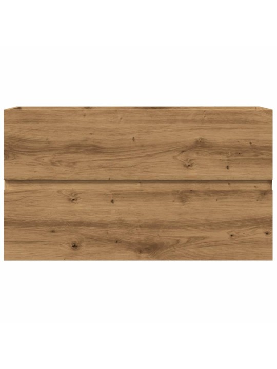 Skříňka pod umyvadlo dub artisan 90x38,5x45 cm kompozitní dřevo