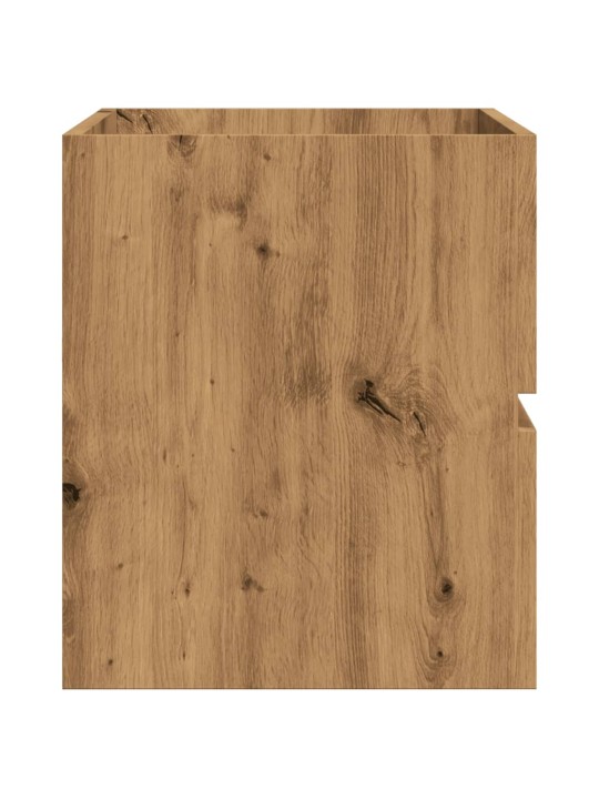 Skříňka pod umyvadlo dub artisan 90x38,5x45 cm kompozitní dřevo