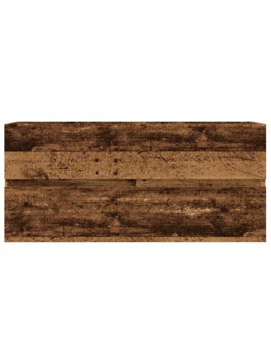 Skříňka pod umyvadlo old wood 100x38,5x45 cm kompozitní dřevo