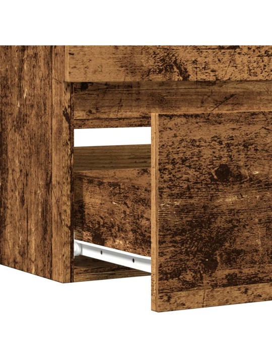 Skříňka pod umyvadlo old wood 100x38,5x45 cm kompozitní dřevo