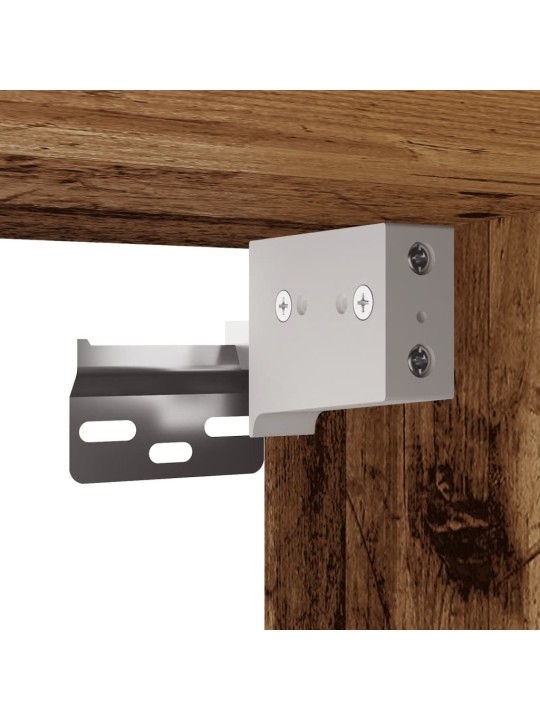 Skříňka pod umyvadlo old wood 100x38,5x45 cm kompozitní dřevo