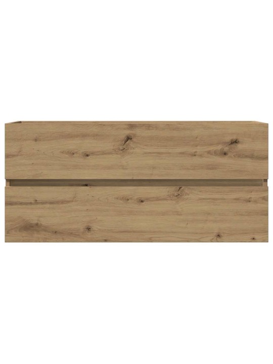 Skříňka pod umyvadlo dub artisan 100x38,5x45cm kompozitní dřevo