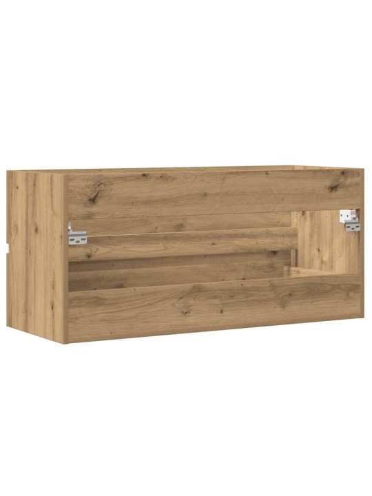 Skříňka pod umyvadlo dub artisan 100x38,5x45cm kompozitní dřevo