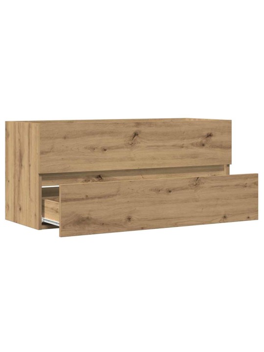 Skříňka pod umyvadlo dub artisan 100x38,5x45cm kompozitní dřevo