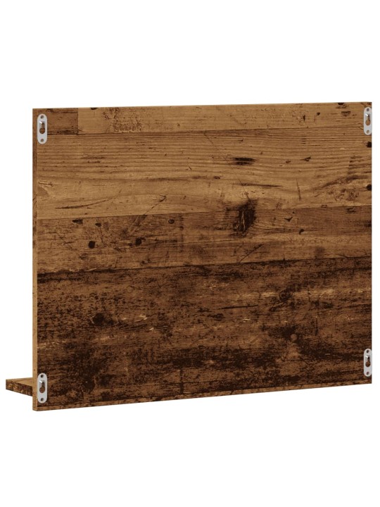 Koupelnová skříňka se zrcadlem old wood 60 x 10,5 x 45 cm