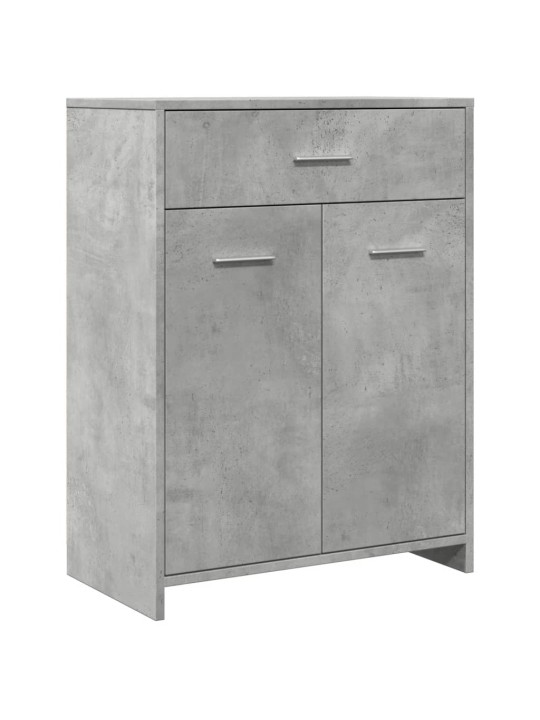Koupelnová skříňka betonově šedá 60 x 33 x 80 cm dřevotříska