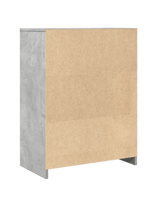 Koupelnová skříňka betonově šedá 60 x 33 x 80 cm dřevotříska