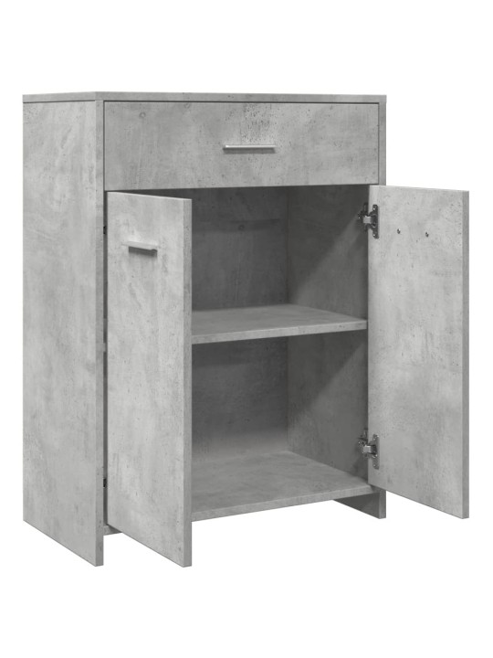 Koupelnová skříňka betonově šedá 60 x 33 x 80 cm dřevotříska