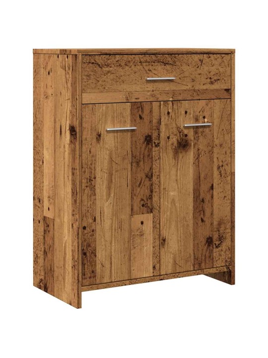 Koupelnová skříňka old wood 60 x 33 x 80 cm kompozitní dřevo