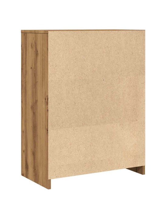 Koupelnová skříňka dub artisan 60 x 33 x 80 cm kompozitní dřevo