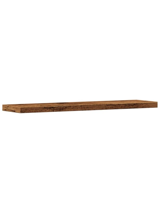 Nástěnné police 4 ks old wood 40 x 10 x 1,5 cm kompozitní dřevo