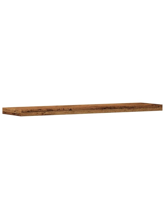 Nástěnné police 4 ks old wood 40 x 20 x 1,5 cm kompozitní dřevo