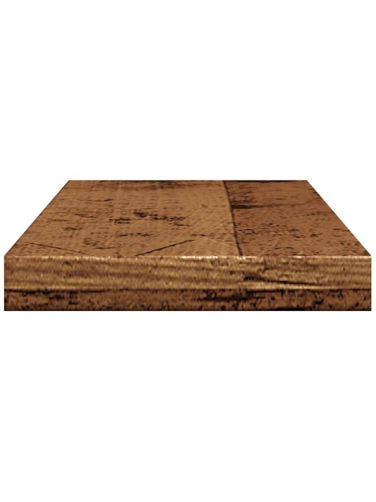 Nástěnné police 4 ks old wood 40 x 20 x 1,5 cm kompozitní dřevo