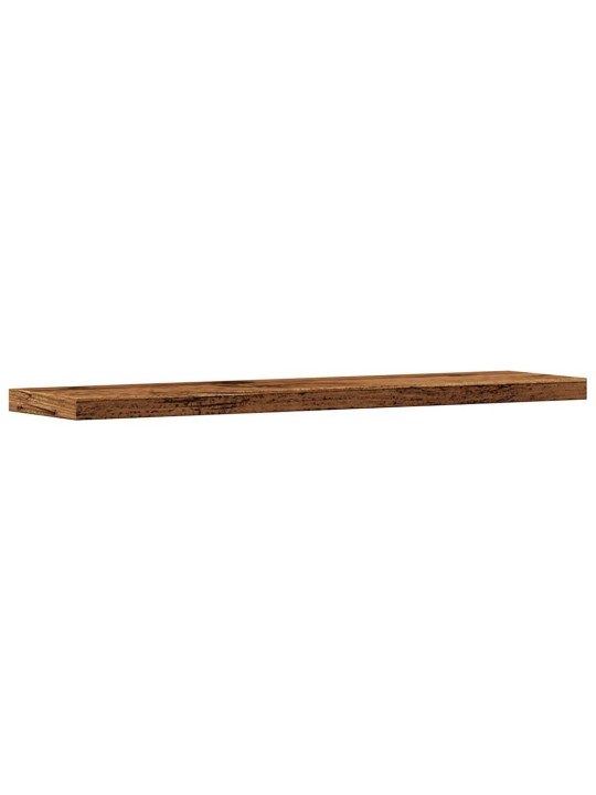 Nástěnné police 4 ks old wood 40 x 20 x 1,5 cm kompozitní dřevo