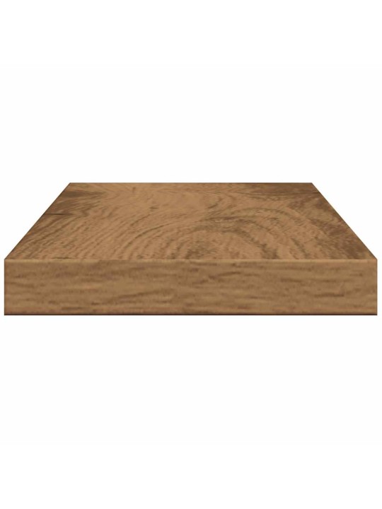 Nástěnné police 4 ks dub artisan 40x20x1,5 cm kompozitní dřevo