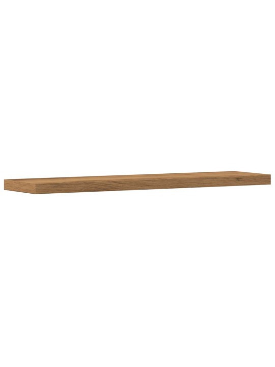 Nástěnné police 4 ks dub artisan 40x20x1,5 cm kompozitní dřevo