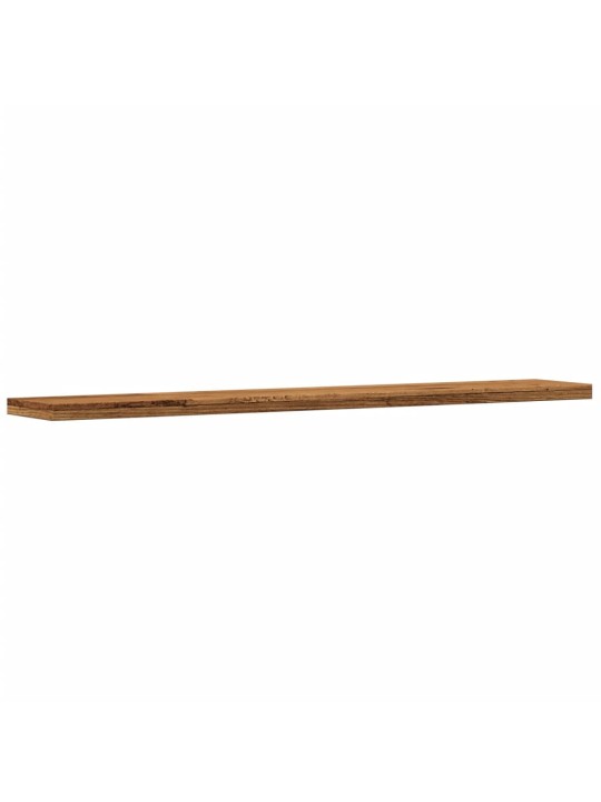 Přídavné police 4 ks old wood 60 x 10 x 1,5 cm kompozitní dřevo
