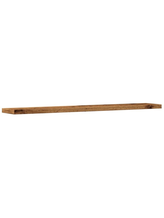 Přídavné police 4 ks old wood 60 x 10 x 1,5 cm kompozitní dřevo