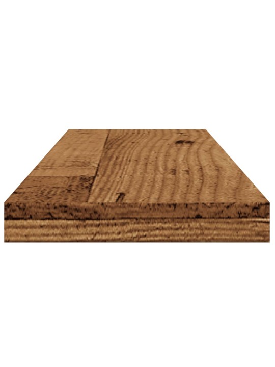 Nástěnné police 4 ks old wood 60 x 20 x 1,5 cm kompozitní dřevo