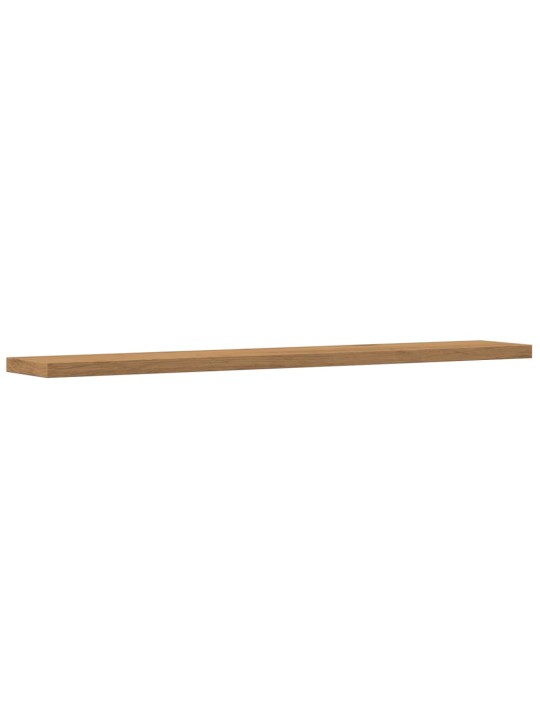 Nástěnné police 4 ks dub artisan 60x20x1,5 cm kompozitní dřevo