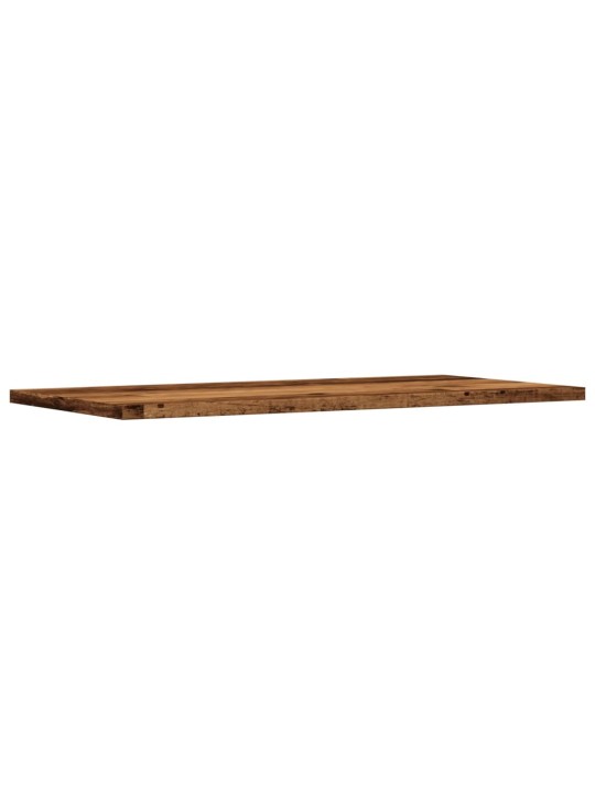 Nástěnné police 4 ks old wood 60 x 30 x 1,5 cm kompozitní dřevo