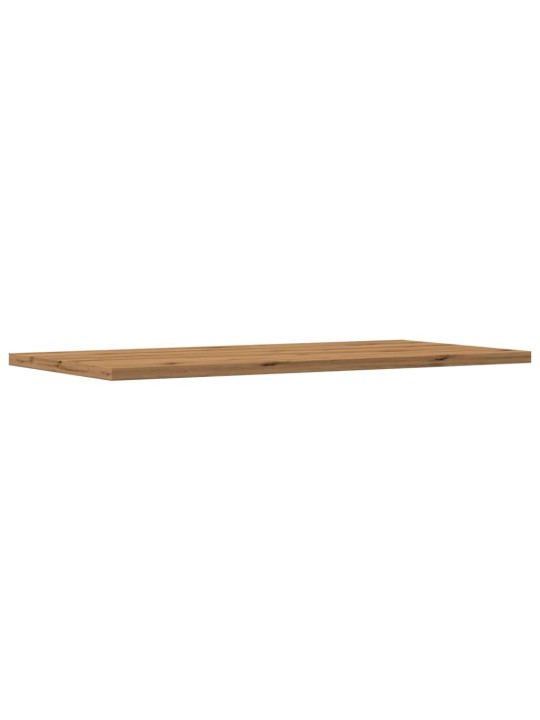 Nástěnné police 4 ks dub artisan 60x30x1,5 cm kompozitní dřevo